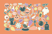 Spooky Patooties Halloween Stickers, an Illustration by Creativity Bucketlist (Thumbnail 5 of 6)