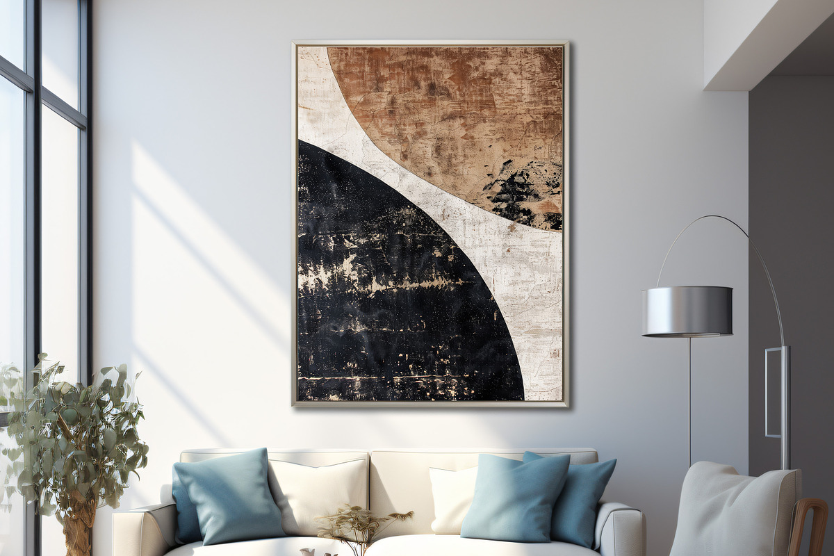 A set of abstract art paintings, a Decorative Illustration by DamonYang's shop (Photo 7 of 9)