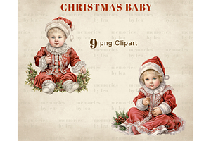 Christmas Baby PNG Clipart