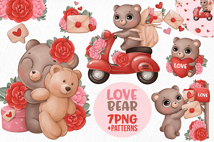 Valentine’s Day watercolour
