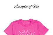 Apparel Mockups + Hero Headers, a Shirt Mockup by Graphic Xtreme (Thumbnail 9 of 9)