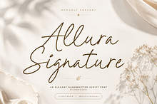 Allura Signature - Handwritten Font