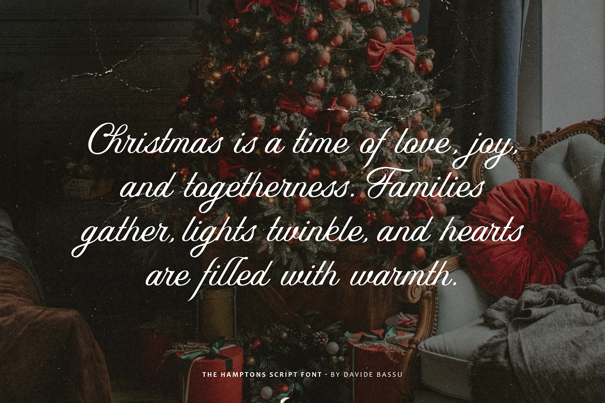 The Hamptons Script font, a Script Font by Davide Bassu (Photo 9 of 12)