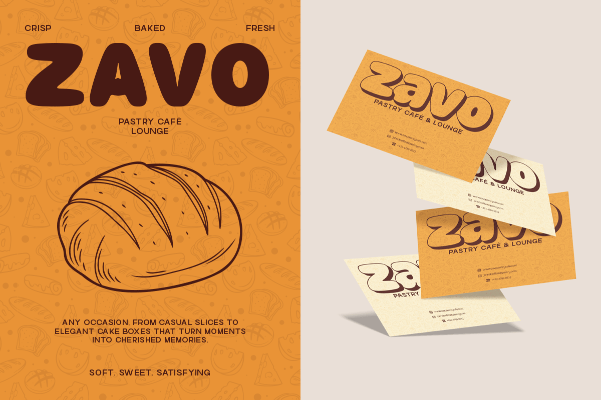Zavo Sans – A Chunky & Playful Sans, a Sans Serif Font by roomspace creative lab (Photo 4 of 9)