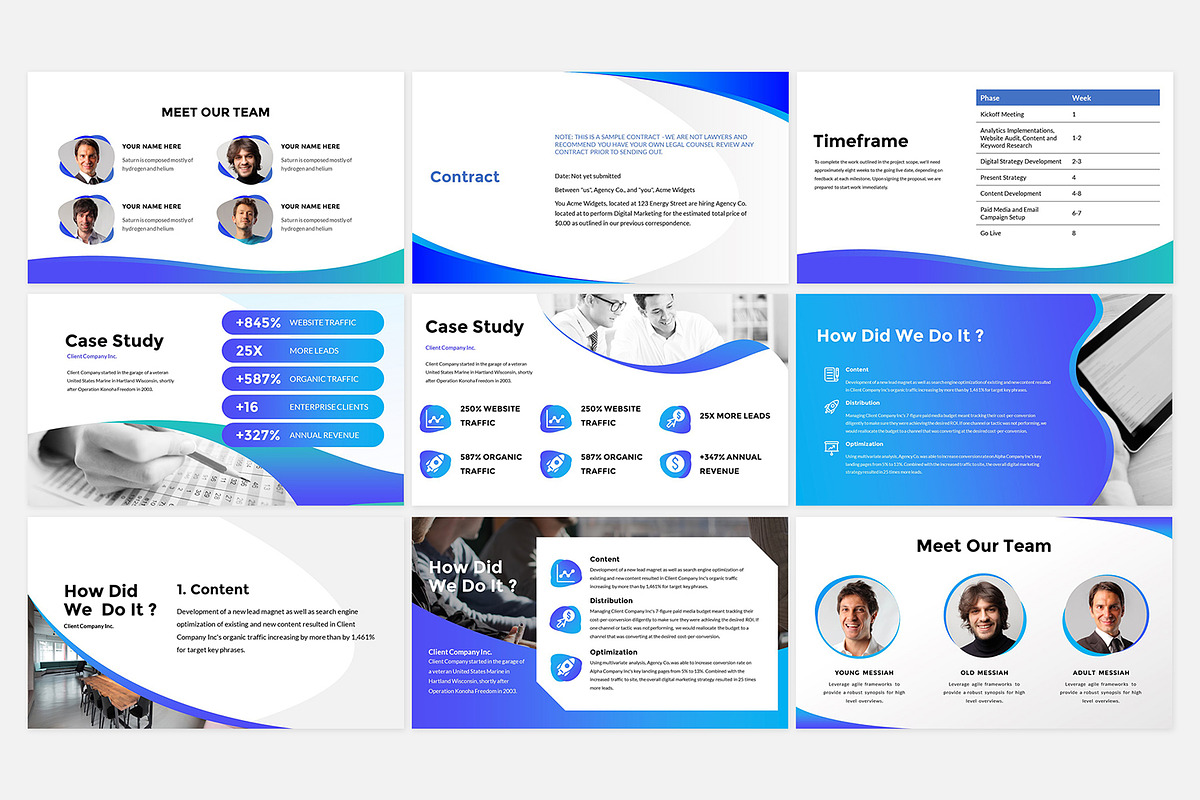 Business Proposal Presentation, a Presentation Template by Fitra Noor (Photo 3 of 3)