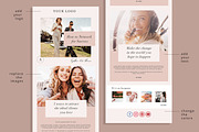 Blush Vibes Email Template, an Email Template by Edit & Go Templates (Thumbnail 2 of 5)