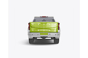 Pickup Truck Mockup, a Product Mockup by OneVectorStock (Thumbnail 16 of 16)