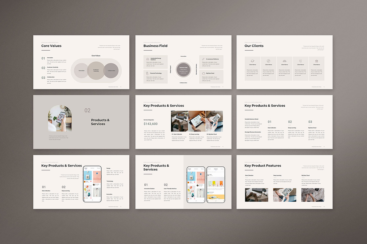 Company Profile Presentation, a Presentation Template by CreativityForest (Photo 4 of 11)