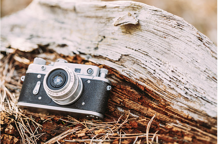Old Vintage Small-Format Rangefinder, an Arts & Entertainment Photo by Our Amazing World