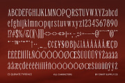 CS Quinate – Condensed Font, a Serif Font by Craft Supply Co. (Thumbnail 8 of 8)