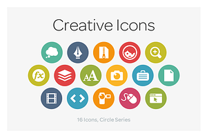 Circle Icons: Creative