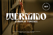Wermino | Display Typeface, a Serif Font by Pentagonistudio (Thumbnail 1 of 11)