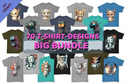 Big Bundle T-Shirt-designs., an Animal Illustration by KENO Mascots (Thumbnail 1 of 4)