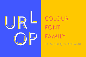 URLOP RGB Raphael Color Font