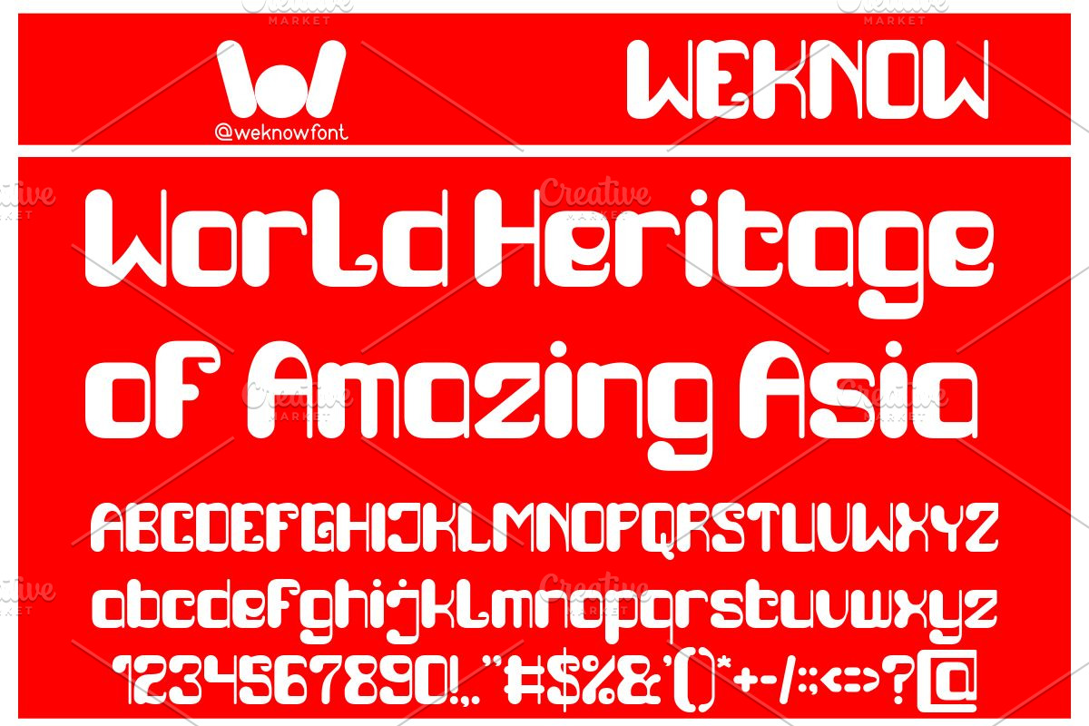Fruit of life font, a Font by weknow (Photo 5 of 8)