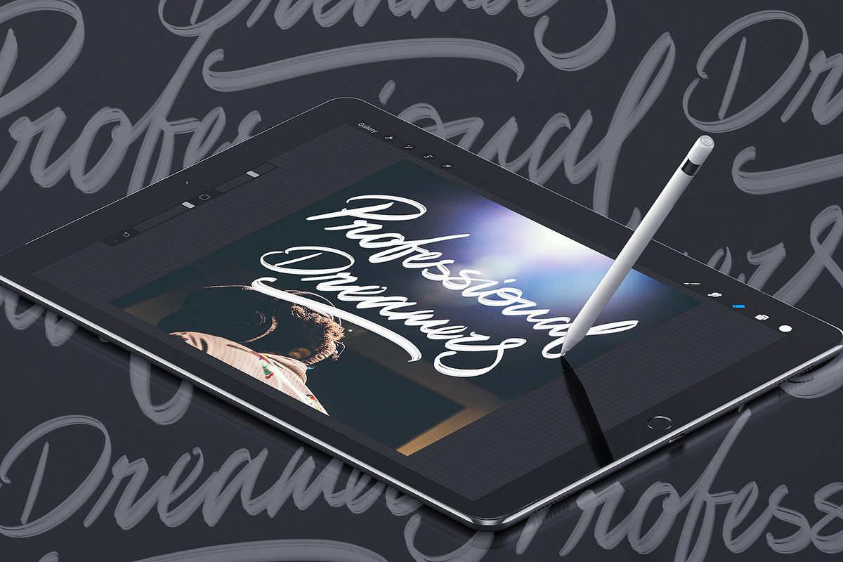 Handflow Procreate Brush preview 2