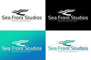 Sea Front Studios Logo, a Branding & Logo Template by k-project design (Thumbnail 2 of 5)