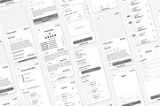 Buey E-commerce app Wireframe Kit, a Wireframe Template by Capi Product (Thumbnail 6 of 10)