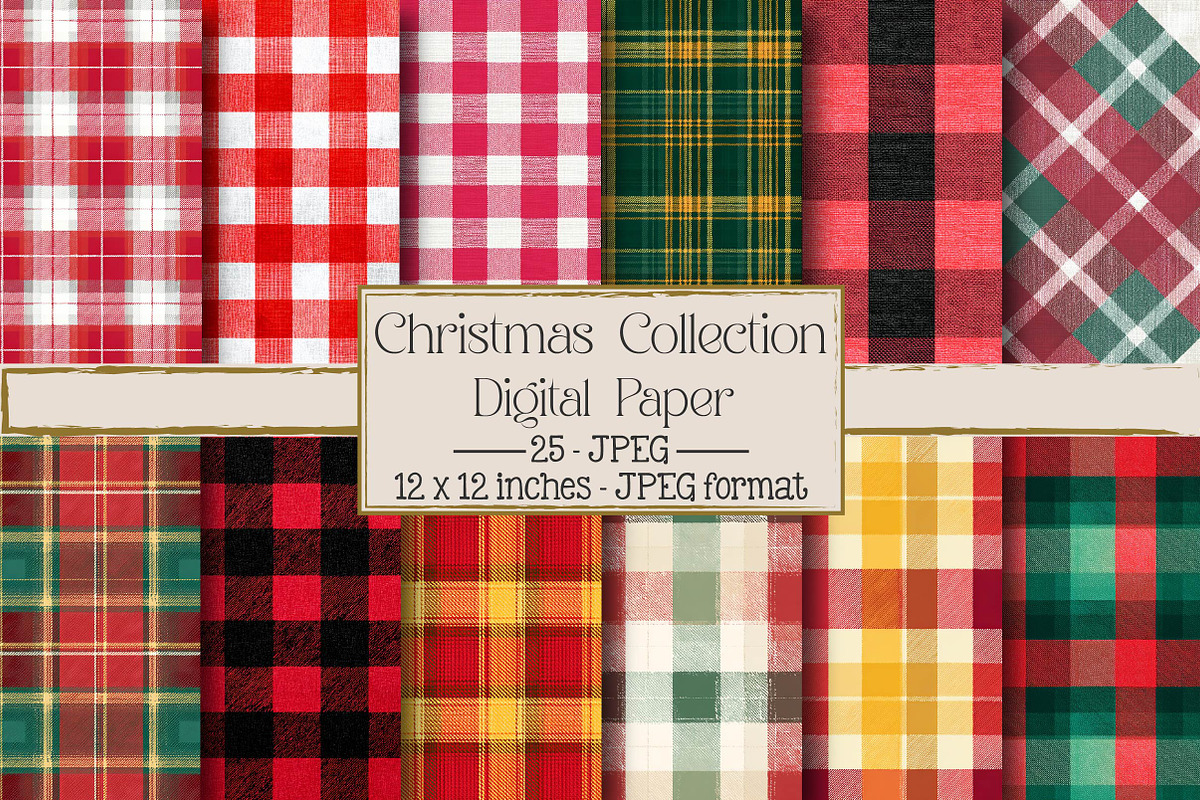 Christmas Collection, a Texture Illustration by DreamPrint404 (Photo 1 of 4)