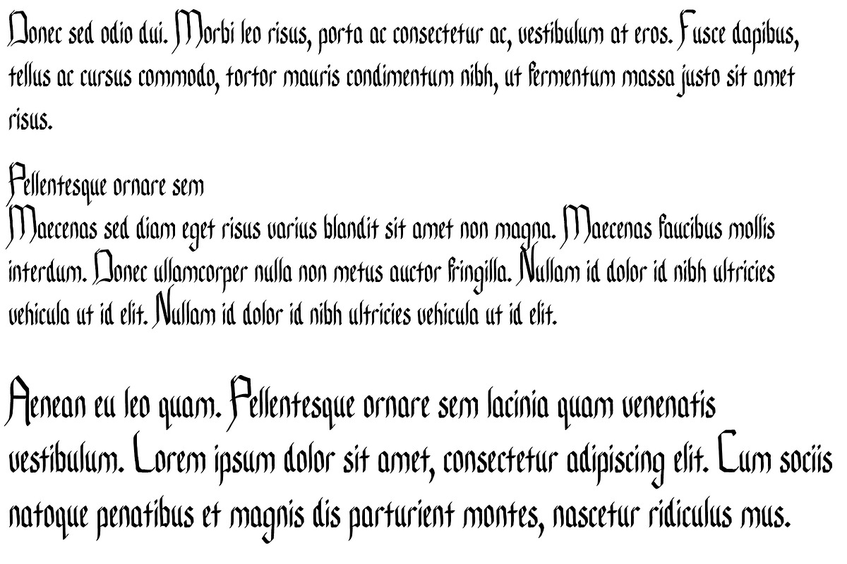 Font Strange Night Calligraphy, a Sans Serif Font by PageLightStudios (Photo 3 of 4)
