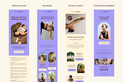 Flodesk Wellness Email Templates, an Email Template by Luna Studio (Thumbnail 3 of 6)
