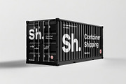 Shipping Container Mock-up, a Cups & Container Mockup by zippypixelstudio (Thumbnail 11 of 12)