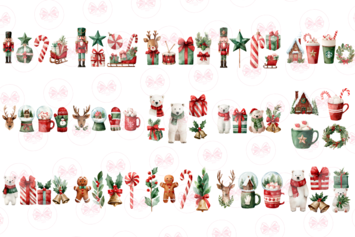 Watercolor Christmas Designs, an Illustration by Markicha Art (Photo 4 of 7)