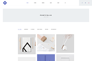 M - Minimal Portfolio Template, a Landing Page Template by bigpsfan's SHOP (Thumbnail 7 of 18)