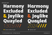 Qamari - Sans Serif Font Family, a Sans Serif Font by Namela Studio (Thumbnail 7 of 8)