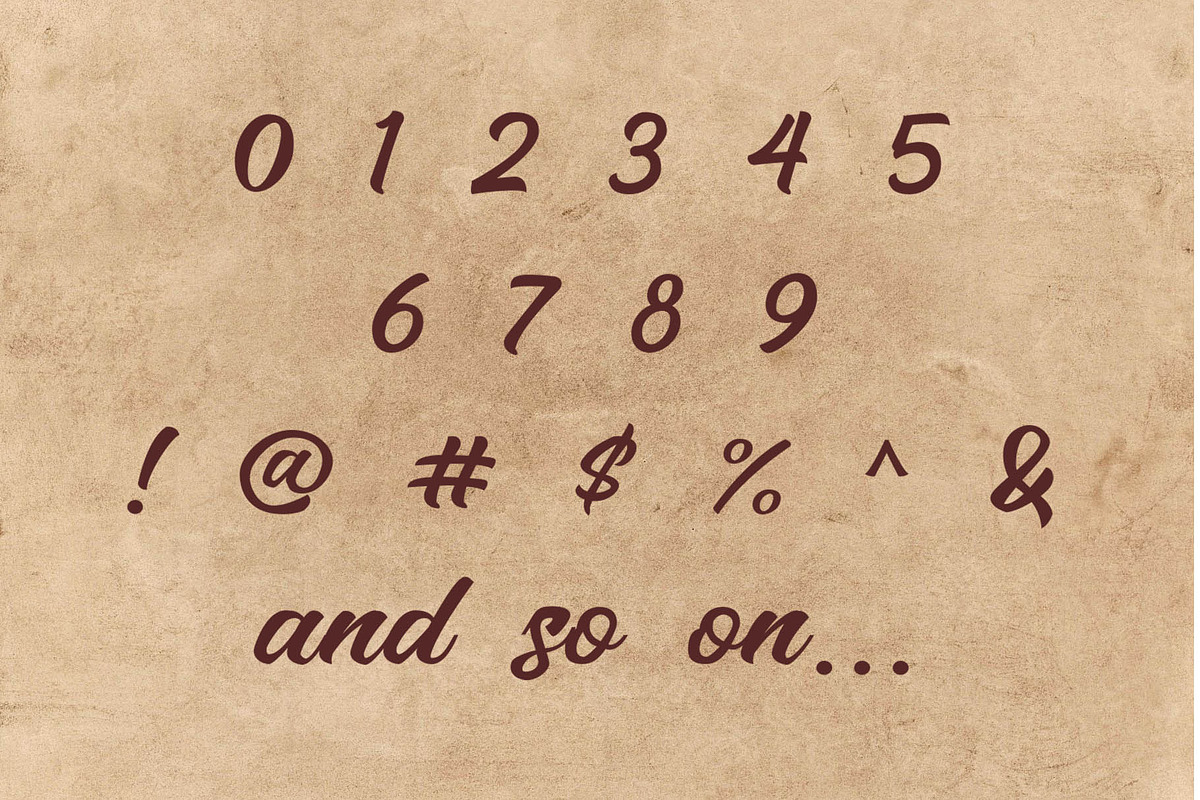 Brushtina Brush Font, a Handwritten Font by Anomali Creatype (Photo 8 of 10)