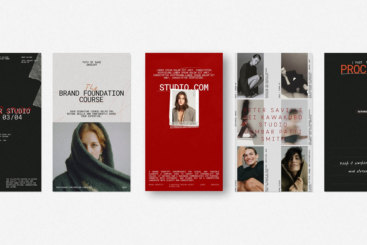 KYRO | Instagram Template (II), a Social Media Template by Crafted Pixel (Photo 5 of 10)