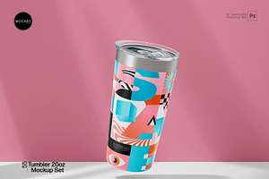 Tumbler Mockup Set V3