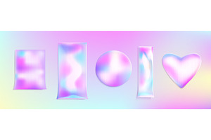 Holographic Packages Or Stickers