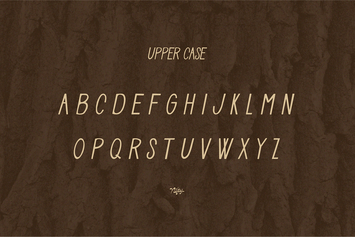 Burnt Smore by Nifty Branding, a Font by NikkiDunn (Photo 2 of 6)