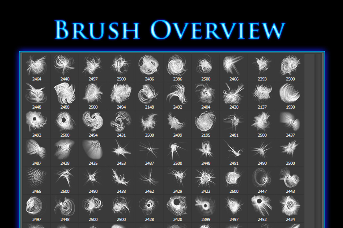 93 Fractal Decoration Brushes preview 2