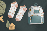 Christmas Abstract Seamless Patterns, a Pattern Graphic by WildStrawberry Magic (Thumbnail 4 of 4)