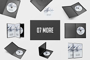 CD & Cover Mockup, a Product Mockup by ZAAS (Thumbnail 13 of 17)