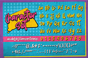 Butter Press - Grungy Cartoon Font, a Script Font by Gassstype (Thumbnail 7 of 9)