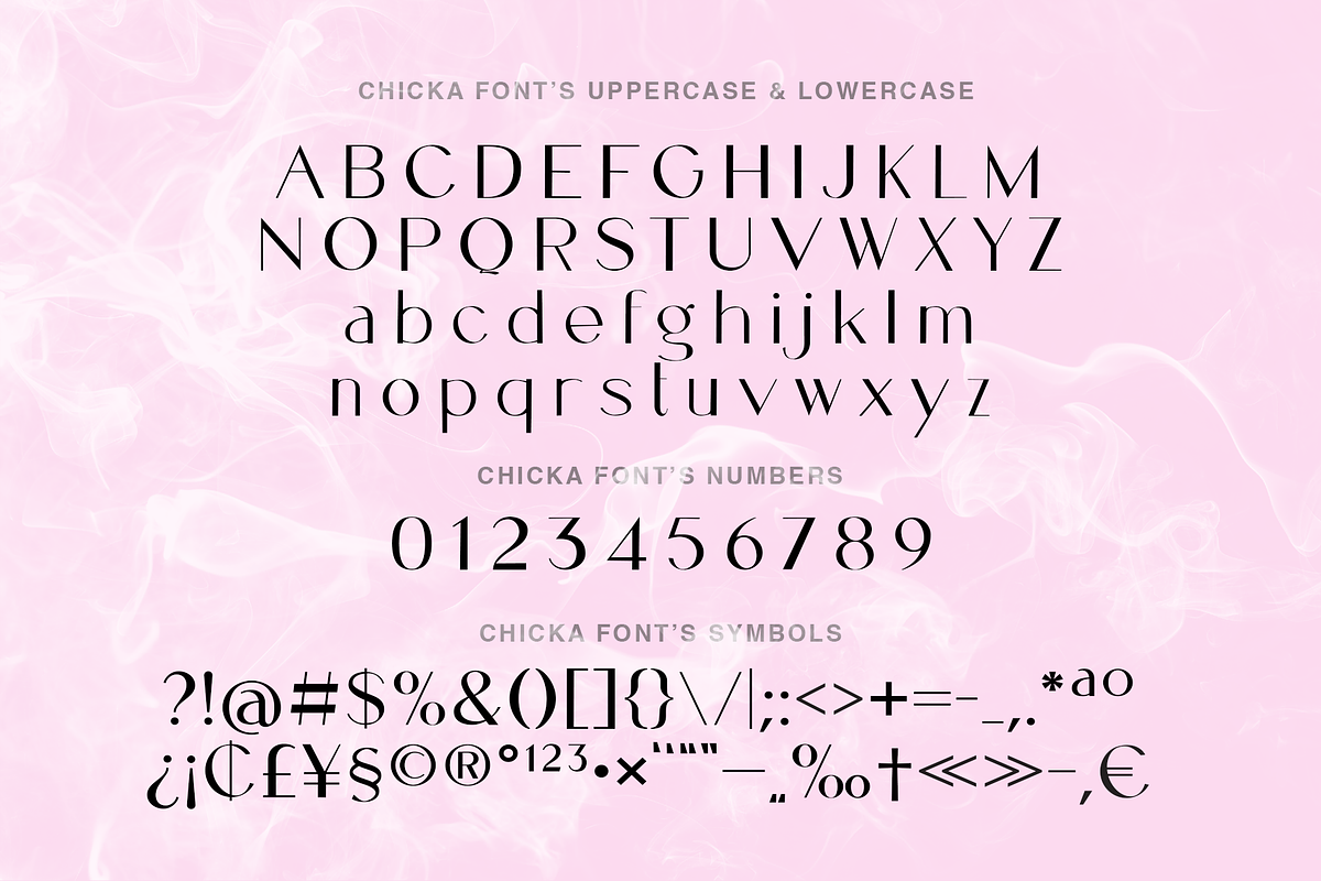 Chicka - Suave Modern Sans Display, a Sans Serif Font by Cloverons (Photo 14 of 14)