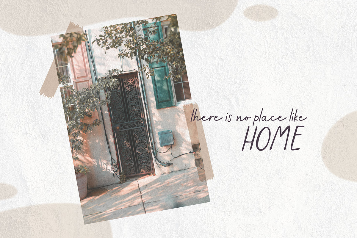 Camper Quotes, a Script Font by Drizy (Photo 6 of 8)
