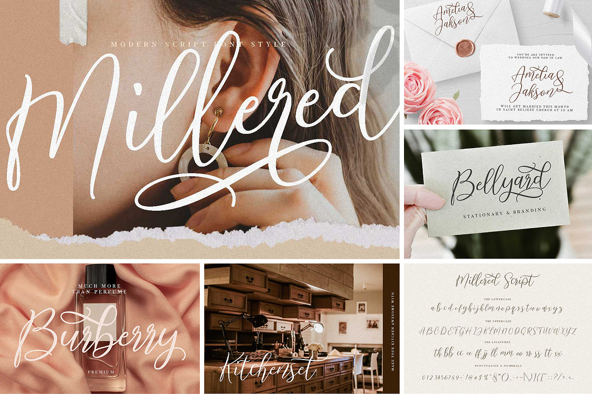 Trendy Font Elegant Bundle + Bonus, a Social Media Template by Dirtytemp Studio (Photo 2 of 33)