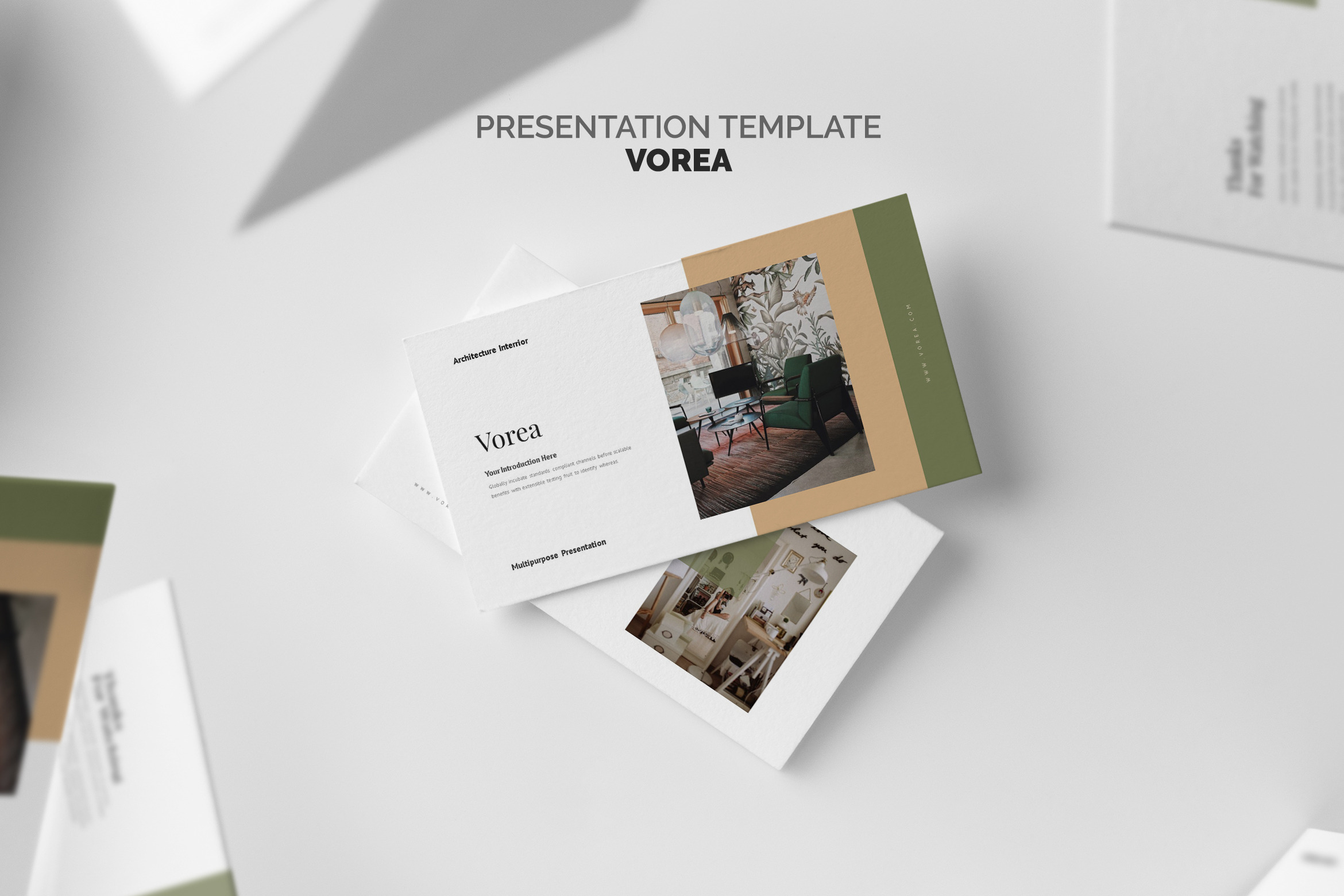 Vorea  Home Decor Biz Google Slides by Punkl Camp  Creative Market