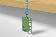ID Card Mockups, an Advertising Mockup by graphiccrew (Thumbnail 8 of 10)