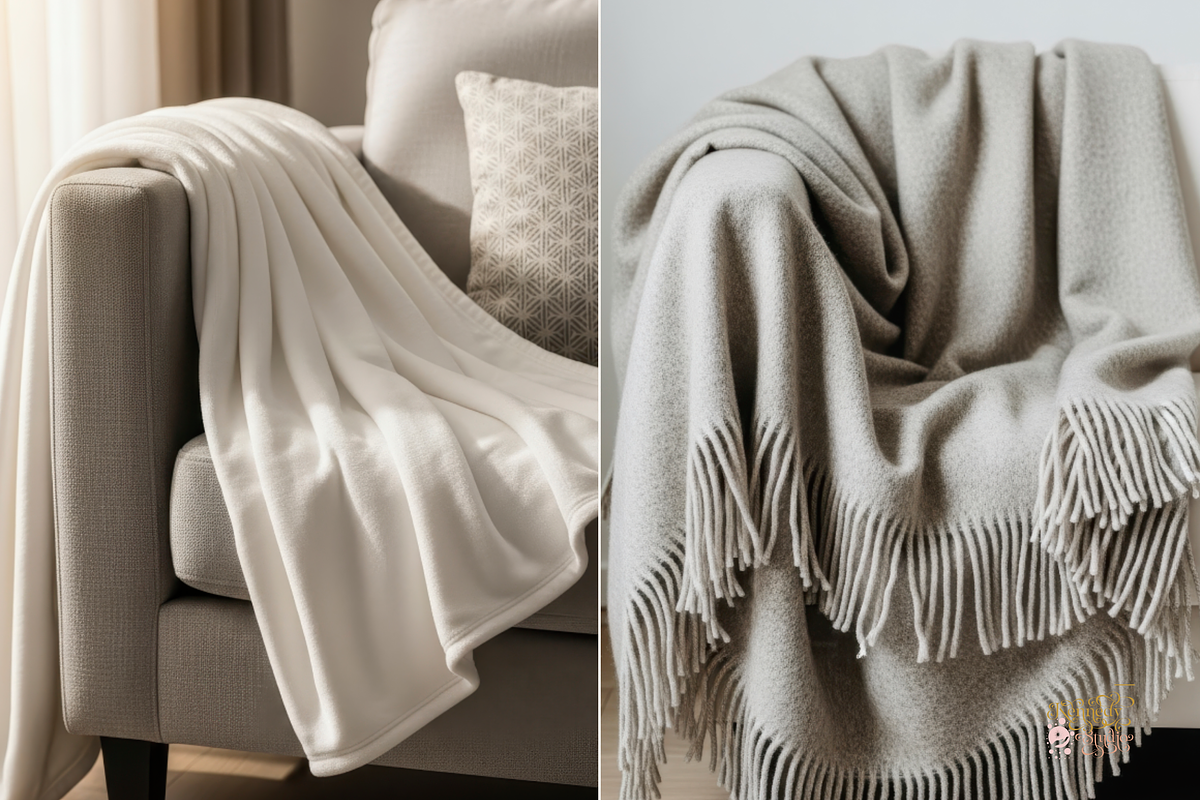Winter Blanket Mockup 100 JPG, a Household Mockup by KennedyStudio (Photo 14 of 16)