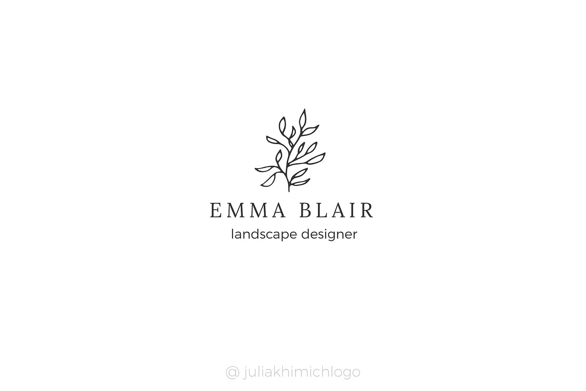 Logo Pack Volume 5. Florals, a Branding & Logo Template by Mint Air Studio (Photo 16 of 21)