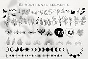 Mystical Mushrooms - graphic kit, an Animal Illustration by My Space Garden (Thumbnail 9 of 17)