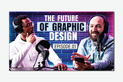 Podcast youtube thumbnails template, a Social Media Template by Workhu (Thumbnail 2 of 2)