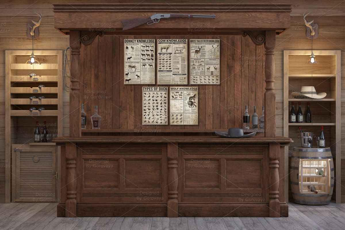 Interior Mockup Ranch Bundle, a Household Mockup by Designed By Gorovaya (Photo 5 of 10)