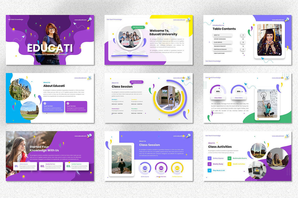 Educati - University Googleslide, a Presentation Template by Dhabee (Photo 6 of 7)