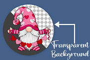 Latch Hook Yarn Valentines Gnome Png, an Illustration by Canvas Craft (Thumbnail 2 of 7)